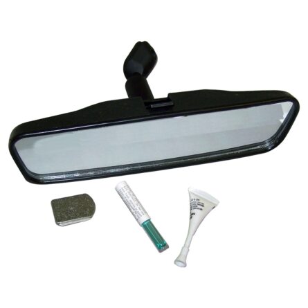 Rearview Mirror Kit; Incl. 8.5 in. Mirror/Button/Adhesive;