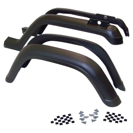 Crown Automotive - Plastic Black Fender Flare Kit