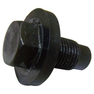 Oil Pan Drain Plug; 1/2 in. x 20; 1 Piece; Rubber Coated;