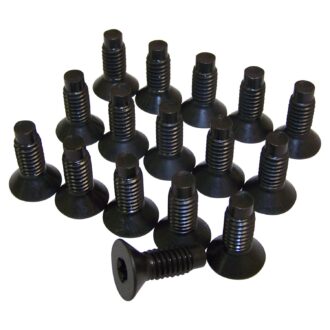 Crown Automotive - Metal Black Windshield Frame Screw Kit