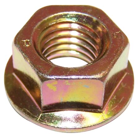 Flanged Hex Nut; 12mm x 1.75 Thread;