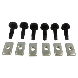 Crown Automotive - Metal Black Hard Top Hardware Kit