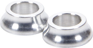 Tapered Spacers Aluminum 3/8in ID 1/4in Long