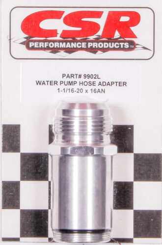 Water Pump Hose Adapter - 1-1/4 x 16an