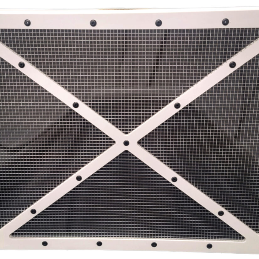 Shaker Screen Radiator DLM White