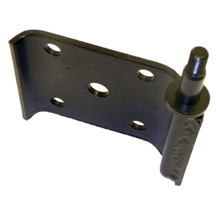 Crown Automotive - Metal Black Leaf Spring Plate