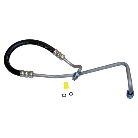 Crown Automotive - Metal Black Power Steering Pressure Hose