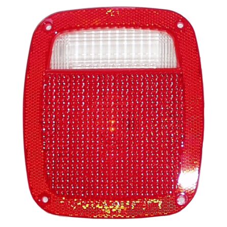 Crown Automotive - Plastic Red Tail Light Lens