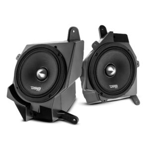 Jeep JL/JLU/JT Loaded 6.5" Dash Enclosure JT Left and Right (PRO-FR6NEO Included) 225 Watts Rms