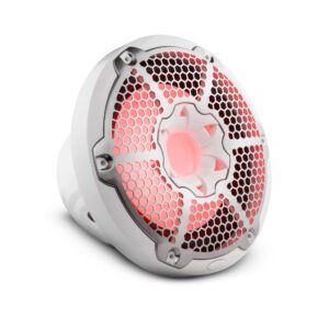 NXL 10" Marine Subwoofer With LED RGB Lights 300 Watts Rms SVC 4-Ohm -White