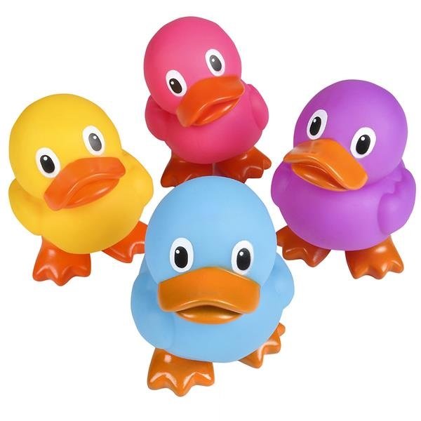 Bulk Glitter Rubber Ducks for Jeep Ducking | Pack of 100 Standard 2” Ducks
