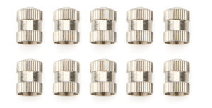 Valve Stem Cap Stainless Set of 10