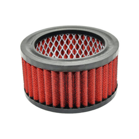 Air Filter Element Wash able Round 4in x 2in Red