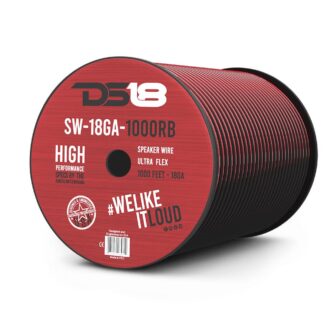 18-GA Speaker Wire 1000 Feet Red