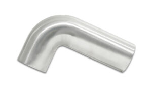 3in Tubing 90 Degree Bend Aluminum Brushed