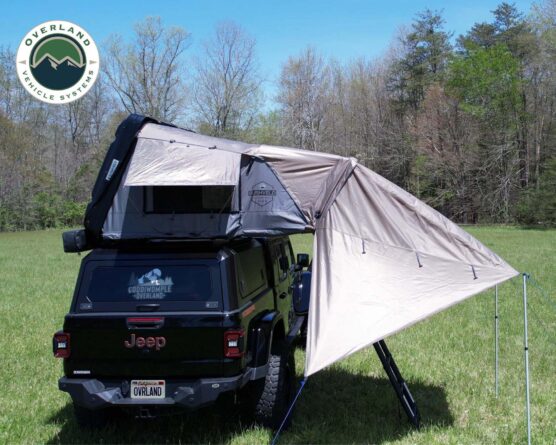 Hard Shell Roof Top Tent Awning - Bushveld II for 2 Person Overland Vehicle Systems