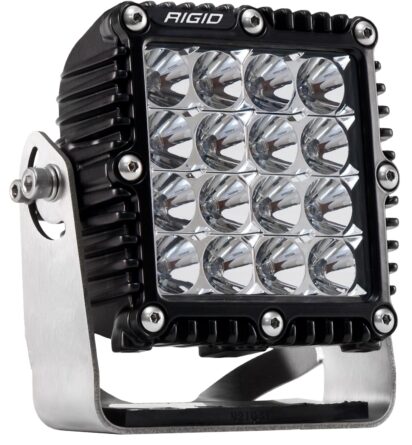 RIGID Industries 244113 Q-Series PRO LED Light, Flood Optic, Black Housing, Single