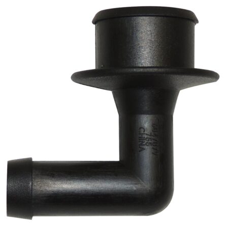 Crown Automotive - Plastic Black Pcv Valve Elbow