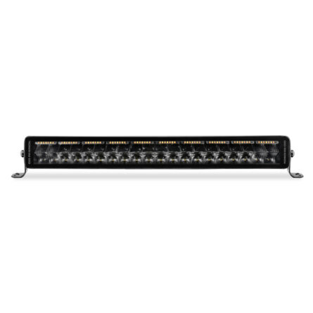 Go Rhino 752002112CDS Blackout Combo Series - DOUBLELINE 20" Double Row LED Light Bar w/Amber LEDs