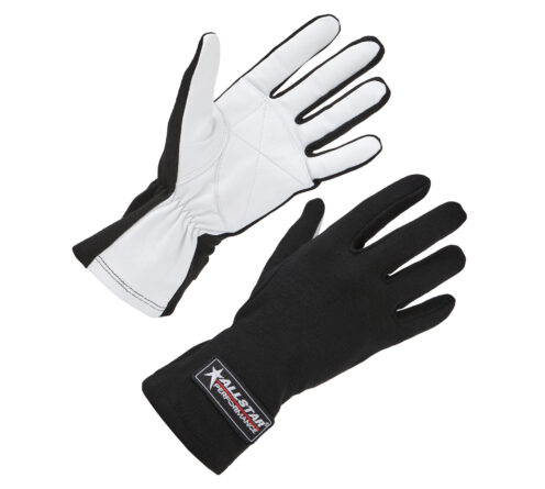 Driving Gloves Non-SFI S/L Black Large