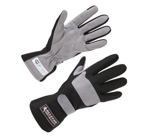Driving Gloves SFI 3.3/1 S/L Black/Gray Small