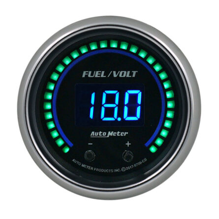 2-1/16 Fuel/Volt Gauge Elite Digital CB Series