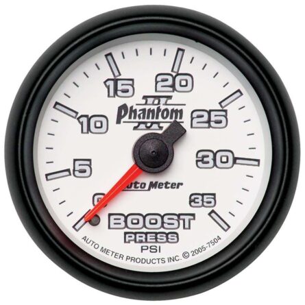 2-1/16in P/S II Boost Gauge 0-35psi