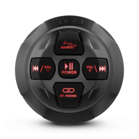 Marine And Powersports Waterproof Bluetooth Audio Receiver With Controls