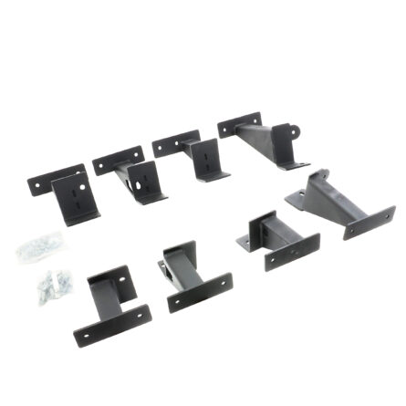 Go Rhino FSD4516TK - Dominator Extreme Frame Slider - MOUNTING BRACKETS ONLY - Textured Black