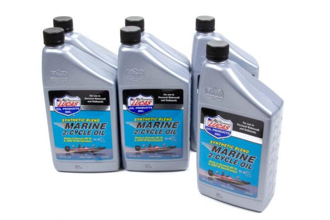 Marine Oil 2 Cycle Case 6 x 1 Qt. Synthetic Blen