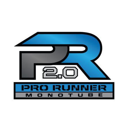 Pro Runner Monotube Shock Absorber; 2 in. Diameter Body; Nitrogen Gas Charged;