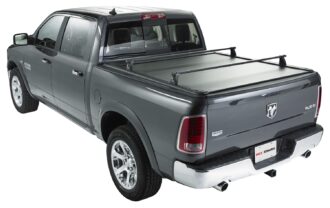 UltraGroove® Tonneau Cover; Include Canister/Rails; Black; Retractable;