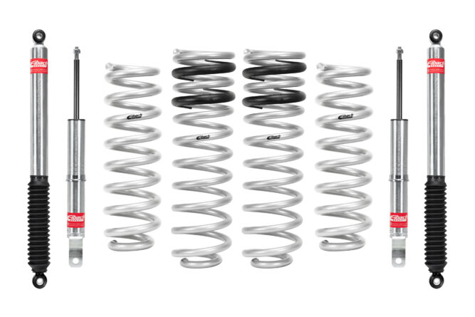 Eibach Springs E80-27-001-04-22 Set of 4 Shocks + 2 Front Springs