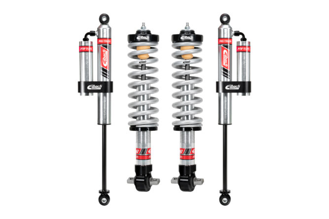 Eibach Springs E86-35-048-02-22 Pair of Front Coilovers + Rear Reservoir Shocks