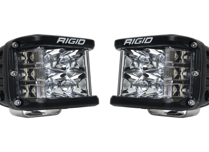 Rigid Industries D-SS PRO Side Shooter LED Cube, Spot Pair