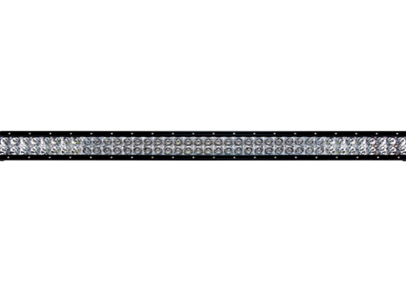 Single Row LED Light Bar with Amber Backlight | Sunrise Series