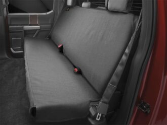 Seat Protector; Black; Bench Seat Width 64 in.; Depth 21 in.; Back Height 26 in.;