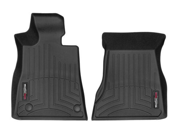 FloorLiner™ DigitalFit®; Black; Front;