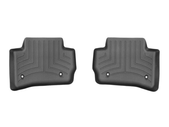 FloorLiner™ DigitalFit®; Black; Rear; 2 Pieces;