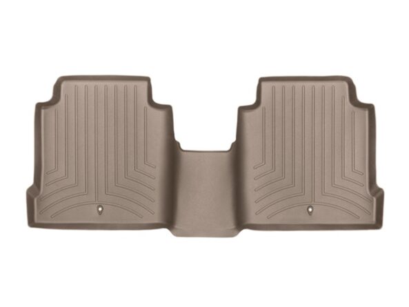 FloorLiner™ DigitalFit®; Tan; Rear;