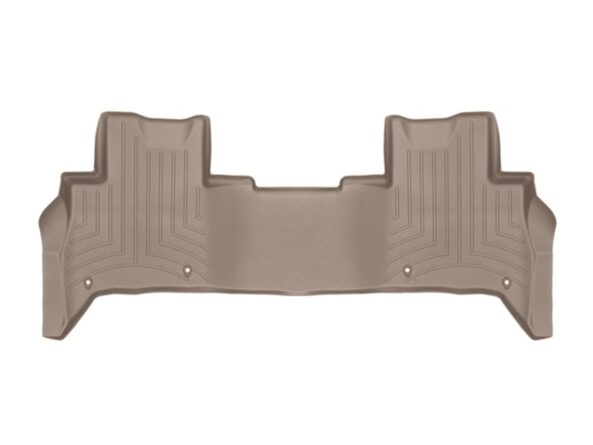 FloorLiner™ DigitalFit®; Tan; Rear;