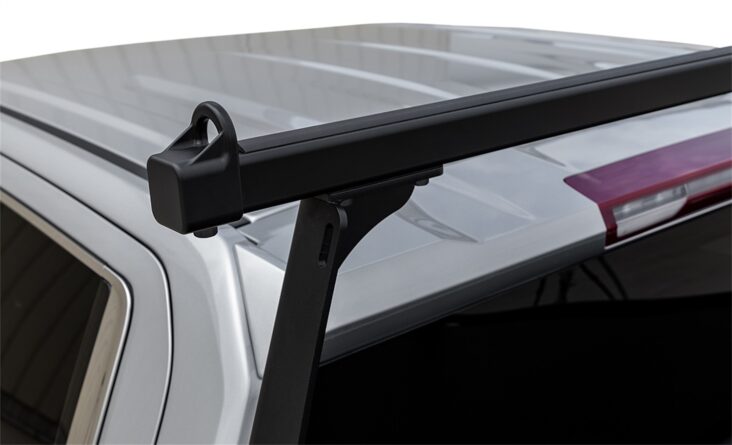 ADARAC™ Aluminum Truck Bed Rack System; Matte Black Finish; Without RamBox Cargo Management System;