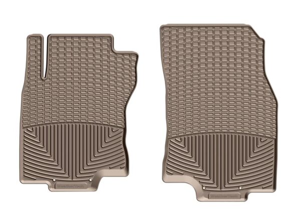 All Weather Floor Mats; Tan; Front;