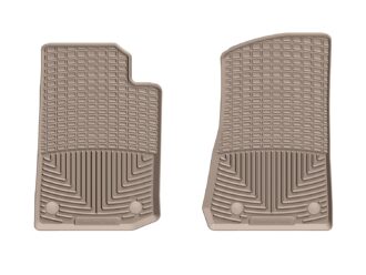 All Weather Floor Mats; Tan; Front;