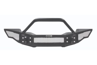 Go Rhino RockLine Full-Width Front Bumper w/ OverRider Bar - JT/JL/JK