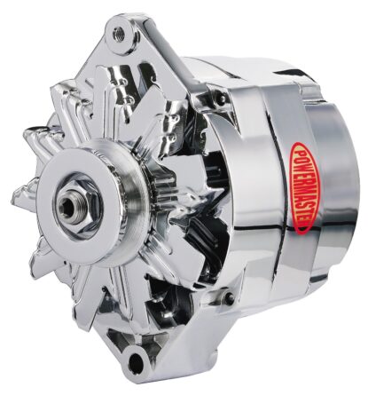 Alternator; 12si; 100 Amp; 75 Idle; 1V; OE Look; Chrome;