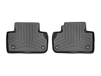 FloorLiner™ DigitalFit®; Black; Rear; 2 Pieces;