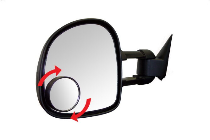 HotSpots Convex Blind Spot Mirror; Round; 3.75 in.;