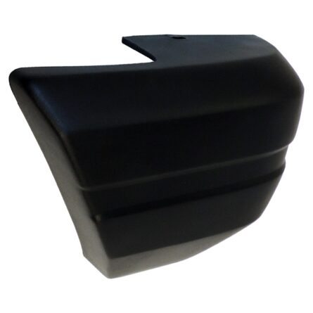 Crown Automotive - Metal Black Bumper End Cap