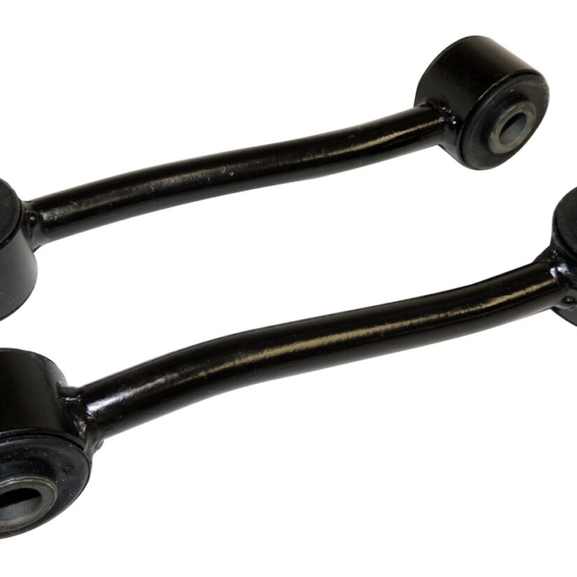 Sway Bar End Link; Black; Full Size Truck Style; Grommets Only; ID 7/16 in.; Nipple OD 7/8 in.; OD 1.25 in.; Overall Length .75in.; 4 pc.;